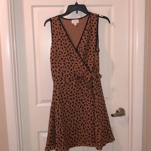 Leopard Wrap Dress